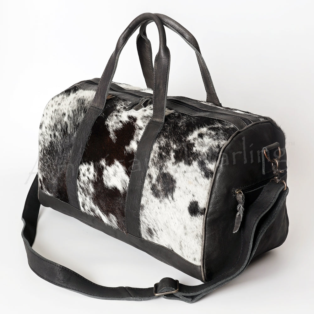 American Darling Women's Duffel Bag Western Hair On Genuine Leather Handbag and Ladies Purse