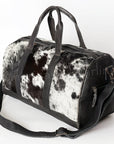 American Darling Women's Duffel Bag Western Hair On Genuine Leather Handbag and Ladies Purse