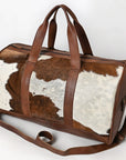American Darling Women's Duffel Bag Western Hair On Genuine Leather Handbag and Ladies Purse