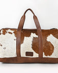 American Darling Women's Duffel Bag Western Hair On Genuine Leather Handbag and Ladies Purse
