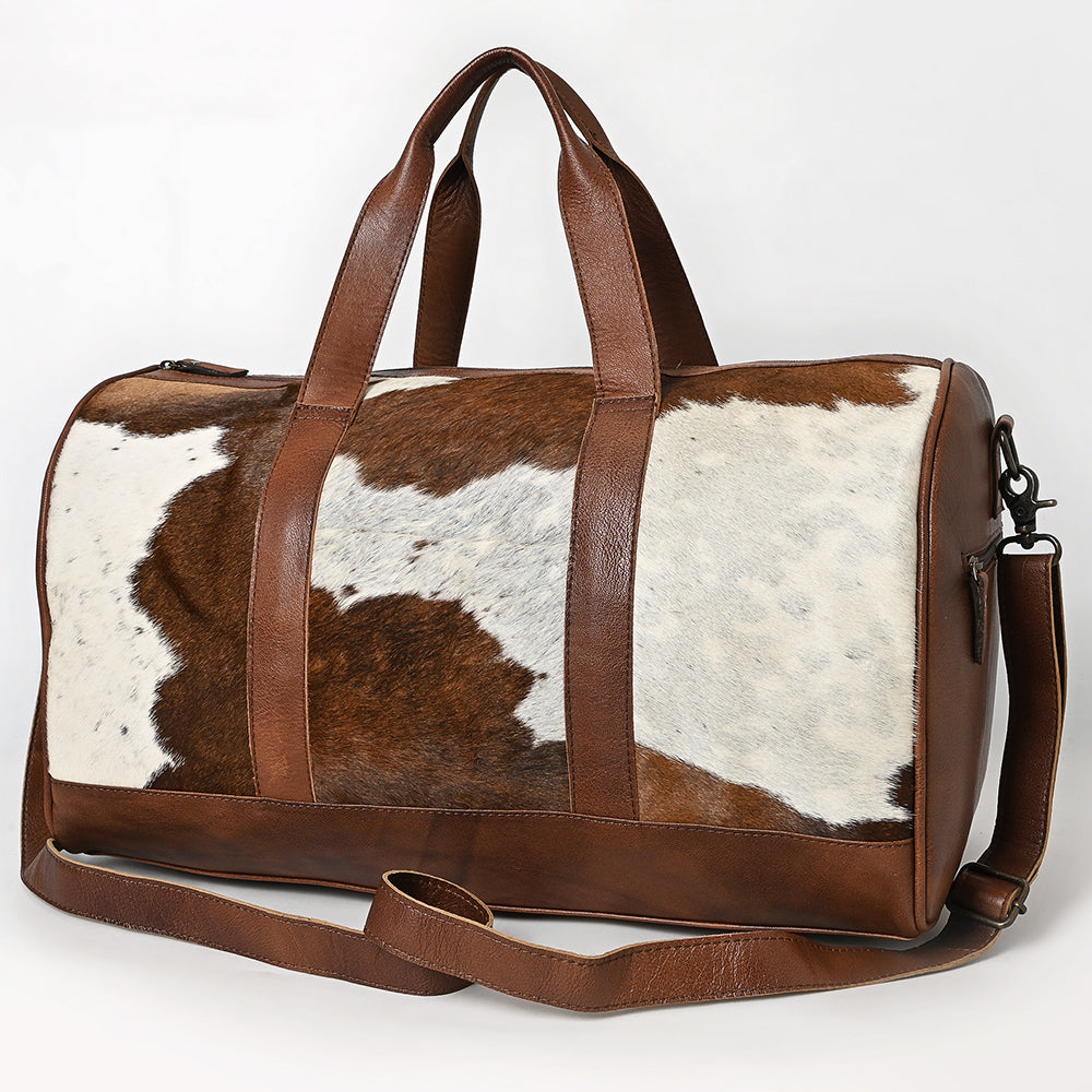American Darling Women's Duffel Bag Western Hair On Genuine Leather Handbag and Ladies Purse