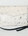 American Darling ADBGS178ACSL Envelope Hair On Genuine Leather Women Bag Western Handbag Purse