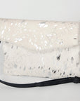 American Darling ADBGS178ACSL Envelope Hair On Genuine Leather Women Bag Western Handbag Purse