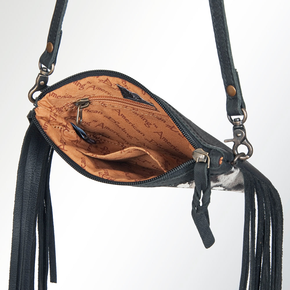 American Darling Small Crossbody Hair On Genuine Leather Women Bag Western Handbag Purse