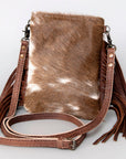 American Darling Cross Body Hair On Genuine Leather Women Bag Western Handbag Purse