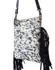 American Darling Cross Body Hair On Genuine Leather Women Bag Western Handbag Purse