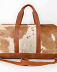 American Darling Women's Duffel Bag Western Hair On Genuine Leather Handbag and Ladies Purse