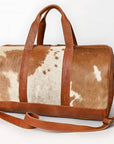 American Darling Women's Duffel Bag Western Hair On Genuine Leather Handbag and Ladies Purse