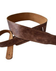 Leather Guitar Bass Strap 3.25" By Great American