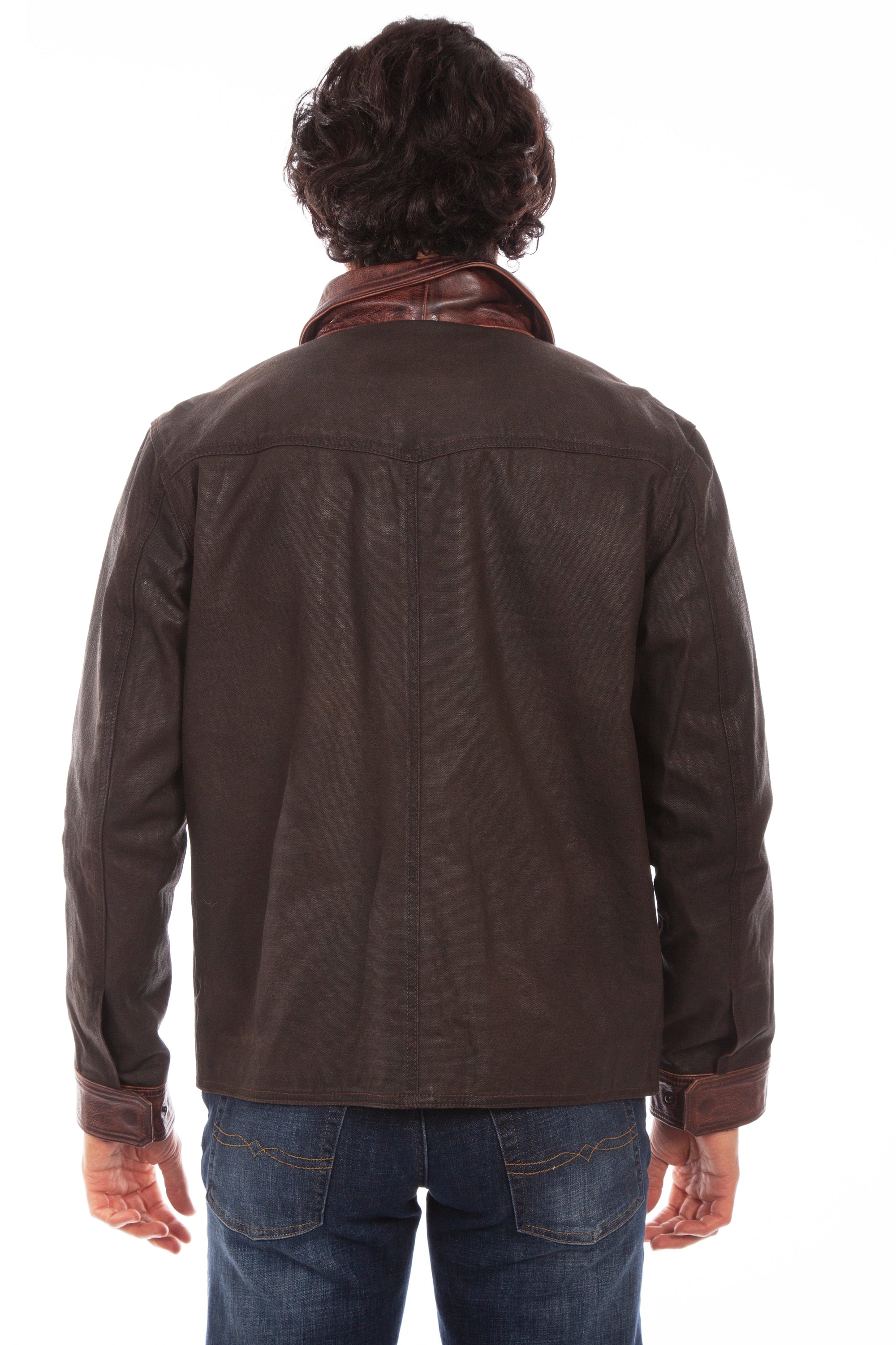 Canvas W/leather Trim - 1087