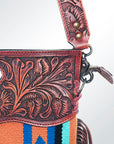 American Darling Cross Body Saddle Blanket Genuine Leather Western Women Bag |Handbag Purse Crossbody for Cute