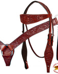 HILASON Western Horse Treeless Saddle American Leather Trail Pleasure Tack | Barrel for Horses