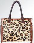 American Darling Briefcase Hair On Genuine Leather women bag western handbag purse