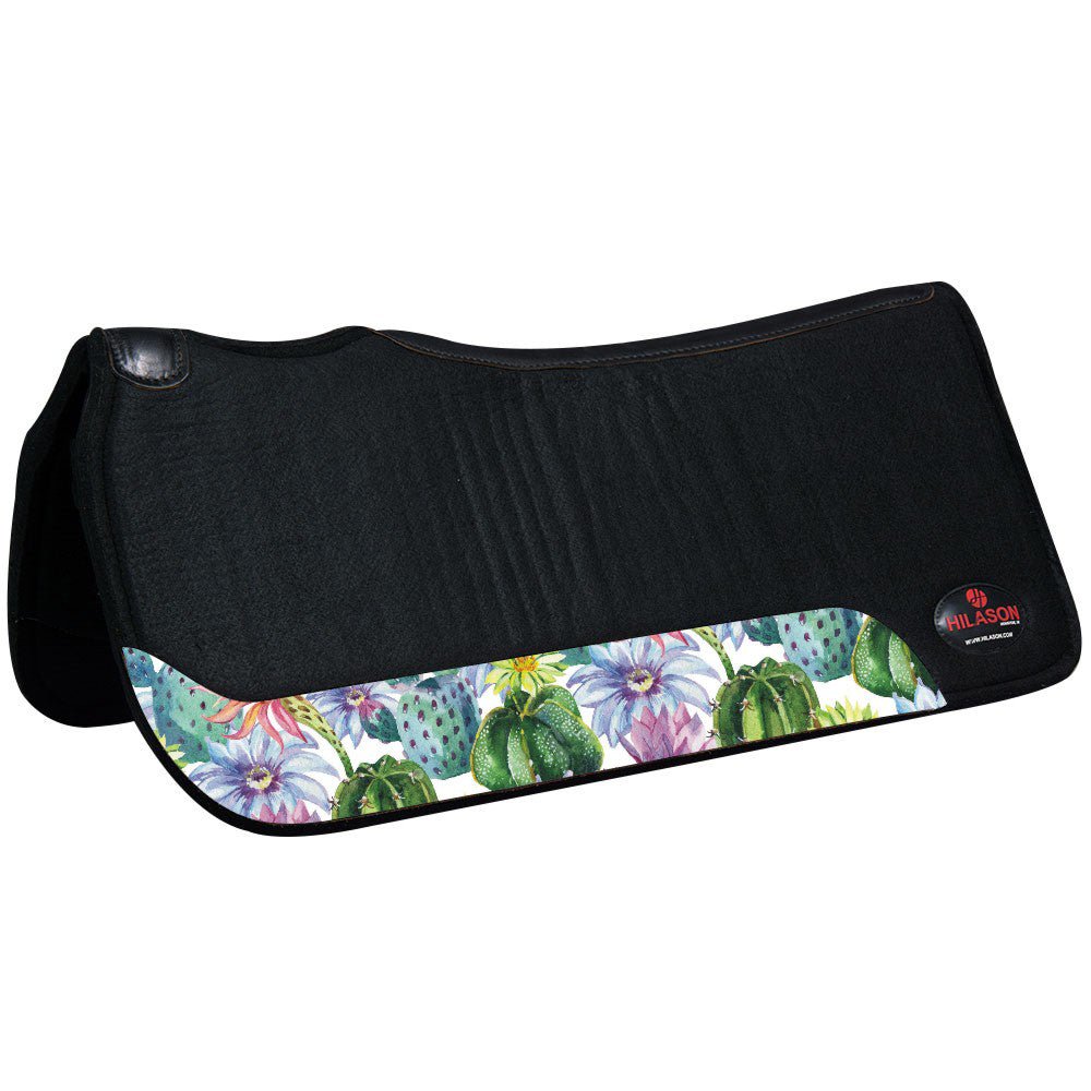 HILASON 31 In X 30 In Western Horse 100% Wool Felt Saddle Pad