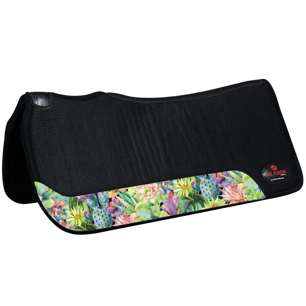HILASON 31 In X 30 In Western Horse 100% Wool Felt Saddle Pad