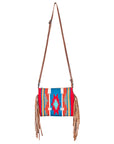 American Darling Cross Body Saddle Blanket Genuine Leather Women Bag Western Handbag Purse