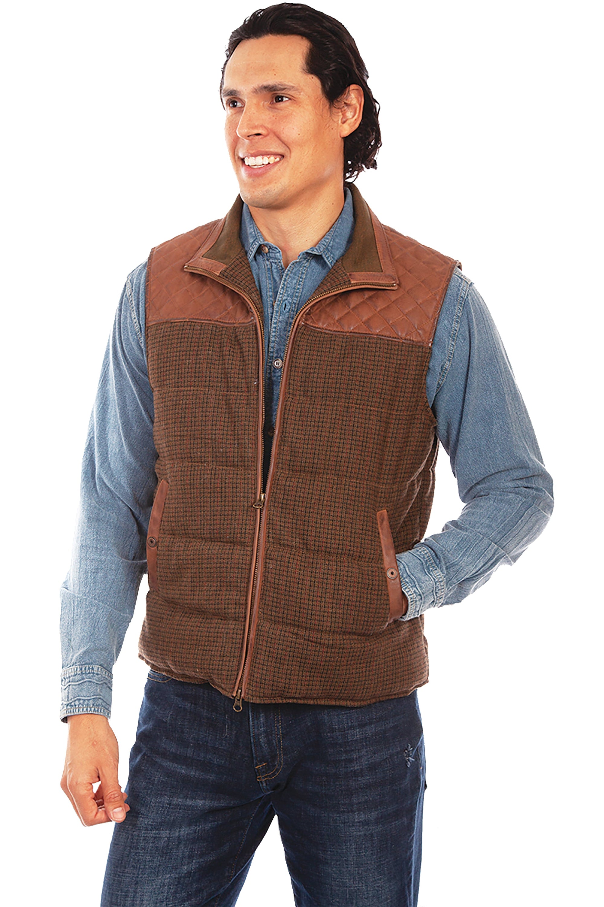Zip Front Vest - 1092
