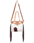 American Darling Cross Body I Hand Tooled Hair-On Genuine Leather Women Bag Western Handbag Purse