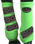 Hilason Horse Medicine Sports Boots Rear Hind Leg