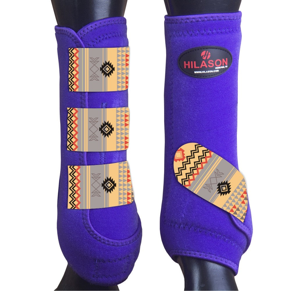 Hilason Horse Medicine Sports Boots Rear Hind Leg