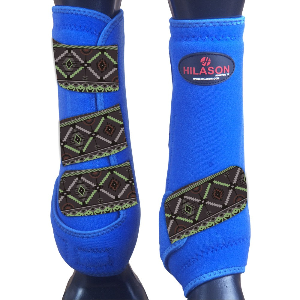Hilason Horse Medicine Sports Boots Rear Hind Leg