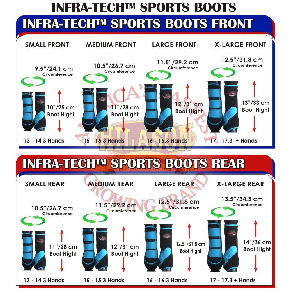 Hilason Horse Medicine Sports Boots Front Leg