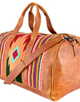 American Darling Duffel Hair On Genuine Leather Women Bag Western Handbag Purse