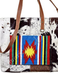 American Darling Tote Hair-On Genuine Leather women bag western handbag purse