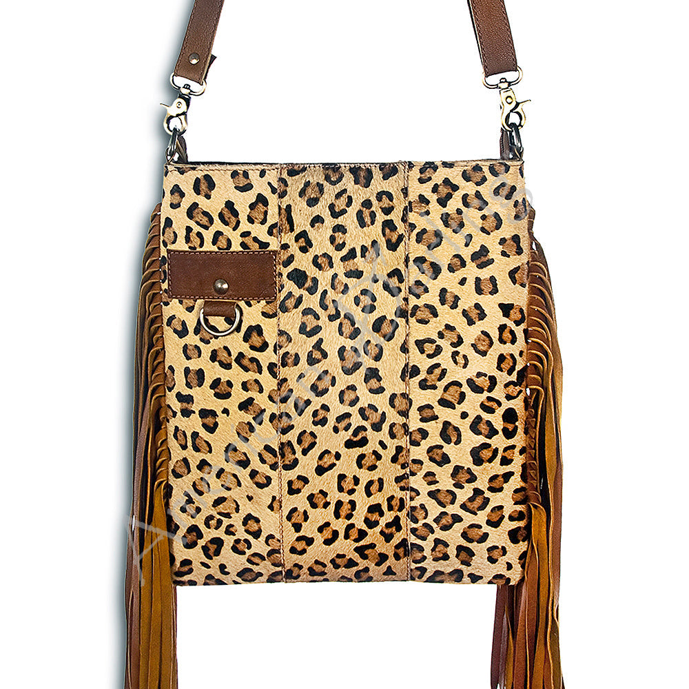 American Darling Messenger Hair-On Genuine Leather women bag western handbag purse