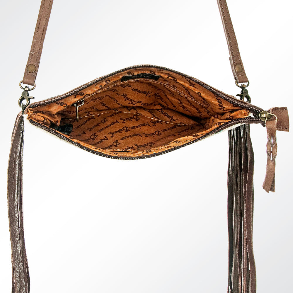 American Darling Small Crossbody Saddle Blanket Genuine Leather women bag western handbag purse