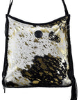 American Darling Messenger Hair-On Genuine Leather women bag western handbag purse