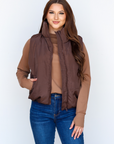 CLOUD VEST | BROWN