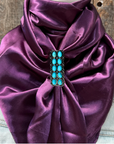 35X35" Solid Plum Wild Rag / Scarf WRS21 - Western Concho Wild Rag Slides - Assorted
