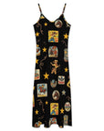 Baha Ranch Vintage Cowgirl Collage Western Sun Dress
