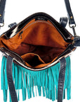 ADBG304 American Darling Hand Tooled Genuine Leather Women Bag Western Handbag Purse