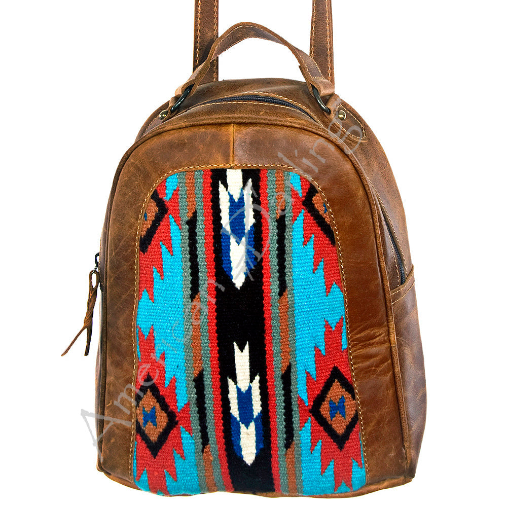 American Darling Backpack Hair on Genuine Leather Western Women Bag | for Laptop School Purse Travel