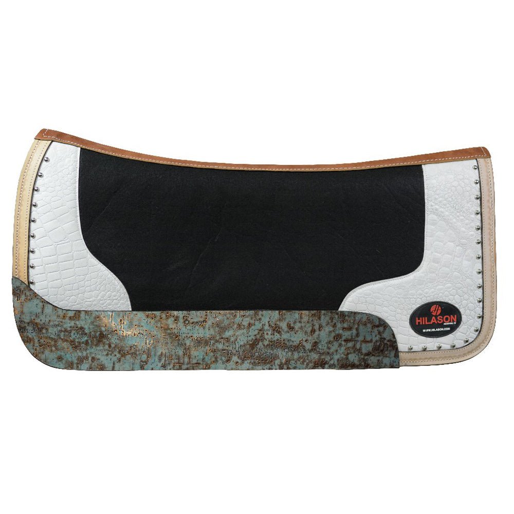 Made In Usa Hilason W. H. Saddle Pad High Quality 100% Wool Felt –