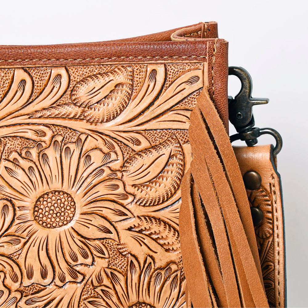 ADBG325 American Darling Hand Tooled Genuine Leather Women Bag Western Handbag Purse
