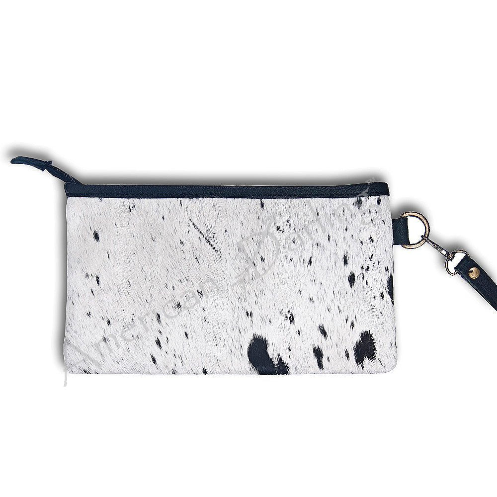 American Darling Wristlet Genuine Leather Women Bag W. Handbag Purse –