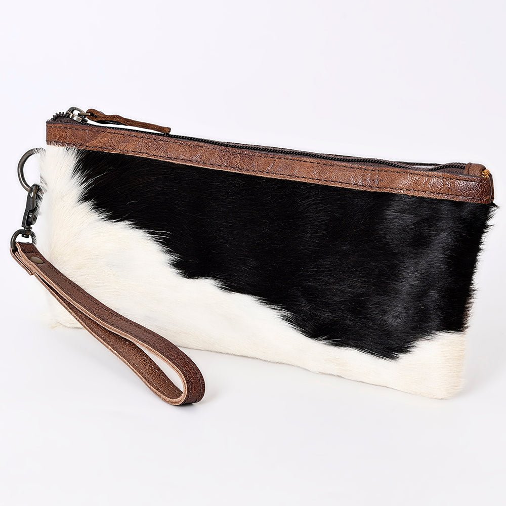 American Darling Wristlet Genuine Leather Women Bag W. Handbag Purse –
