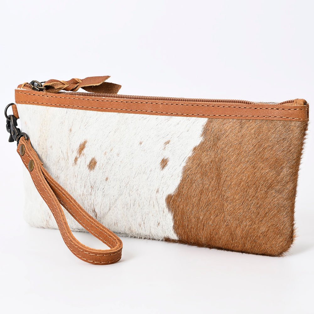 American Darling Wristlet Genuine Leather Women Bag W. Handbag Purse –