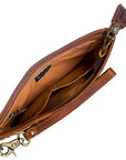 American Darling ADBG344CHE Wristlet Hair On Genuine Leather Women Bag Western Handbag Purse
