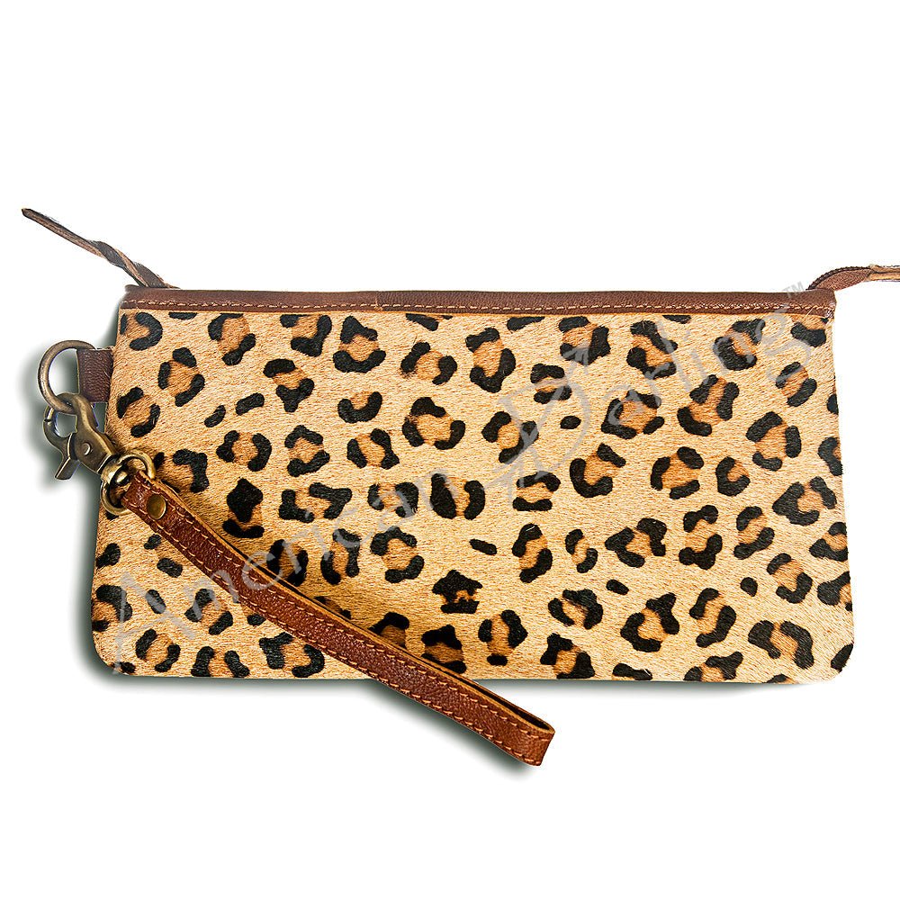 American Darling Wristlet Genuine Leather Women Bag W. Handbag Purse –