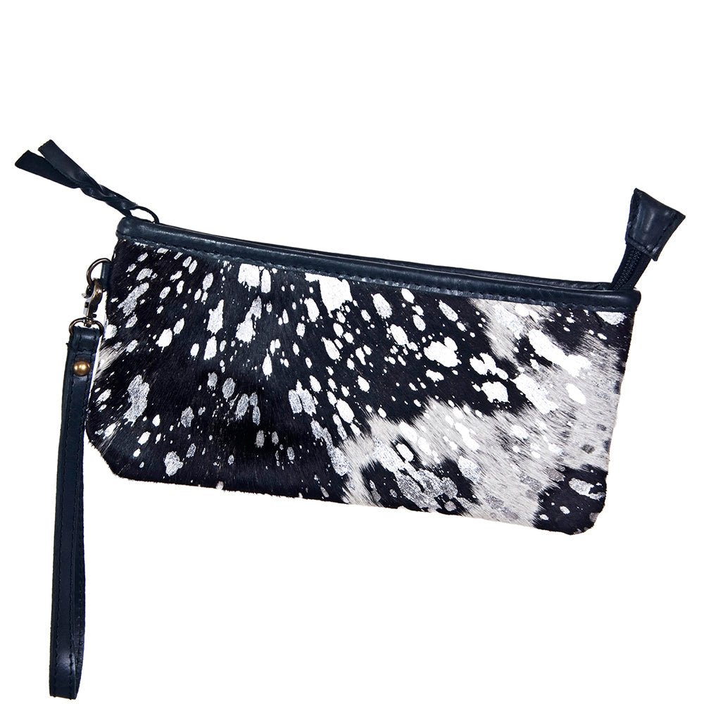 American Darling Wristlet Genuine Leather Women Bag W. Handbag Purse –