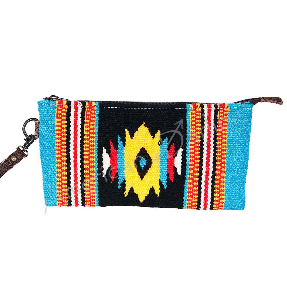 American Darling Wristlet Genuine Leather Women Bag W. Handbag Purse –