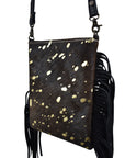 American Darling Cross Body Hair On Genuine Leather Women Bag Western Handbag Purse