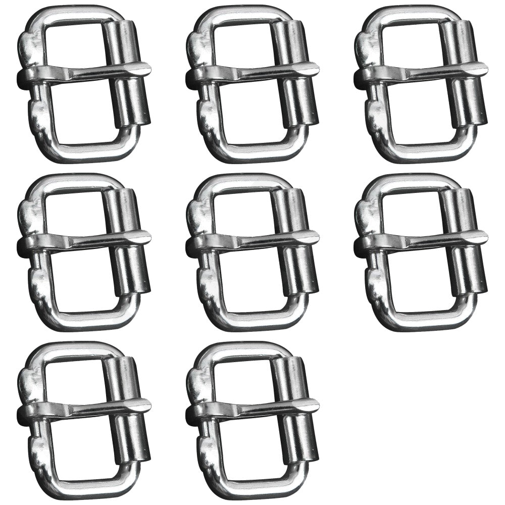 1 In 5Mm Hilason Assorted Multi-Purpose Sliver Metal Roller Buckle –