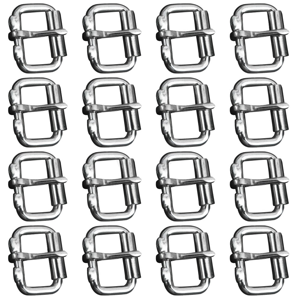 1 In 5Mm Hilason Assorted Multi-Purpose Sliver Metal Roller Buckle –