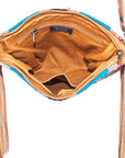 American Darling Saddle Blanket Genuine Leather Women Bag Western Handbag Purse