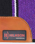 32X32Â  Hilason Western Contoured Horse Saddle Pad Wool Felt Square Black